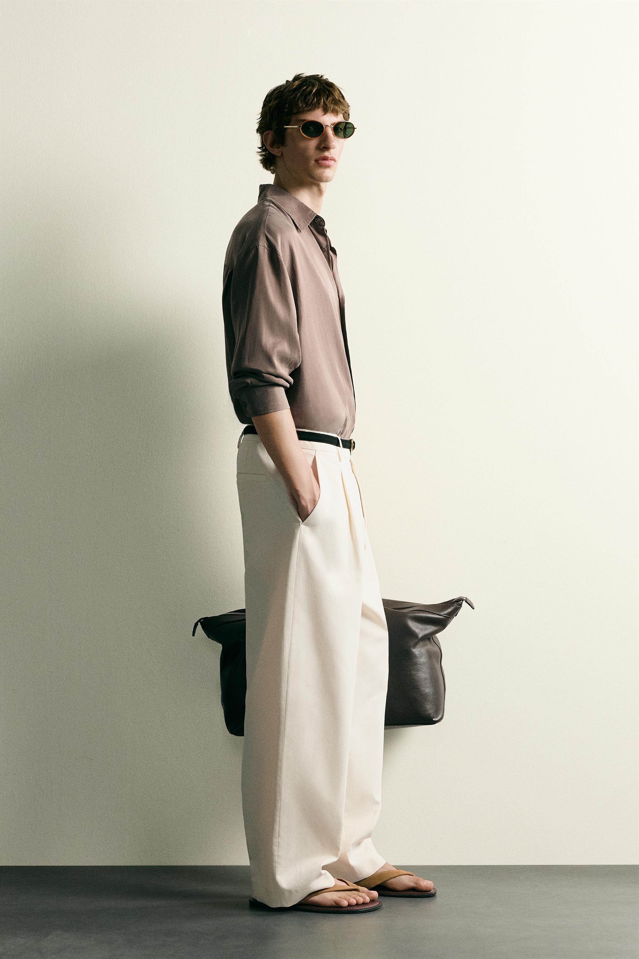CHEMISE FLUIDE COUPE DÉCONTRACTÉE